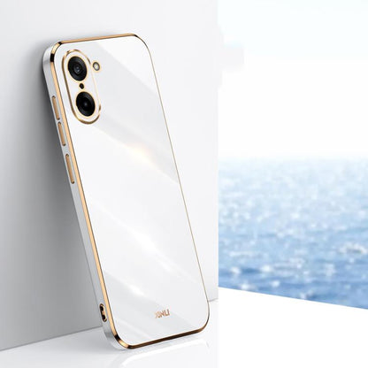 XINLI Straight Edge 6D Electroplate TPU Phone Case, For OnePlus Ace 5 Racing, For OnePlus 13T, For OnePlus Ace 3
