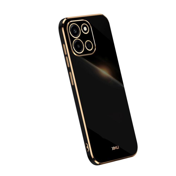 XINLI Straight Edge 6D Electroplate TPU Phone Case, For OnePlus Turbo 6, For OnePlus 15 5G, For OnePlus Ace 5 Ultra