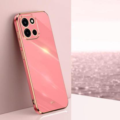 XINLI Straight Edge 6D Electroplate TPU Phone Case, For OnePlus Turbo 6, For OnePlus 15 5G, For OnePlus Ace 5 Ultra