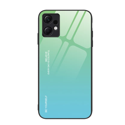 Gradient Color Glass Phone Case, For Xiaomi Poco F6, For Xiaomi Poco F6 Pro, For Xiaomi Redmi Note 12 4G Global