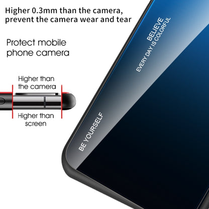 Gradient Color Glass Phone Case, For Xiaomi Poco F6, For Xiaomi Poco F6 Pro, For Xiaomi Redmi Note 12 4G Global