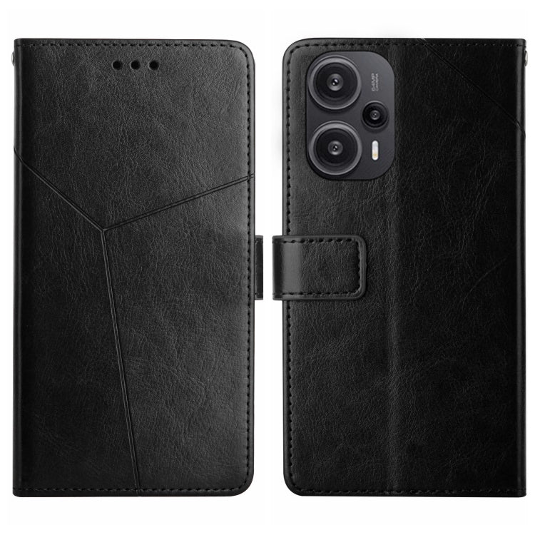 Y-shaped Pattern Flip Leather Phone Case, For Xiaomi Redmi 12 5G, For Xiaomi 13T / 13T Pro, For Xiaomi Redmi 12 4G Global, For Xiaomi Poco F5