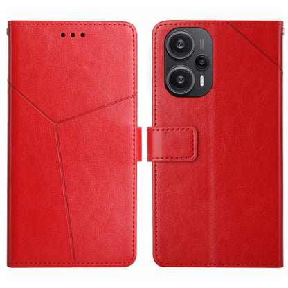 Y-shaped Pattern Flip Leather Phone Case, For Xiaomi Redmi 12 5G, For Xiaomi 13T / 13T Pro, For Xiaomi Redmi 12 4G Global, For Xiaomi Poco F5