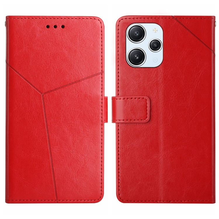 Y-shaped Pattern Flip Leather Phone Case, For Xiaomi Redmi 12 5G, For Xiaomi 13T / 13T Pro, For Xiaomi Redmi 12 4G Global, For Xiaomi Poco F5