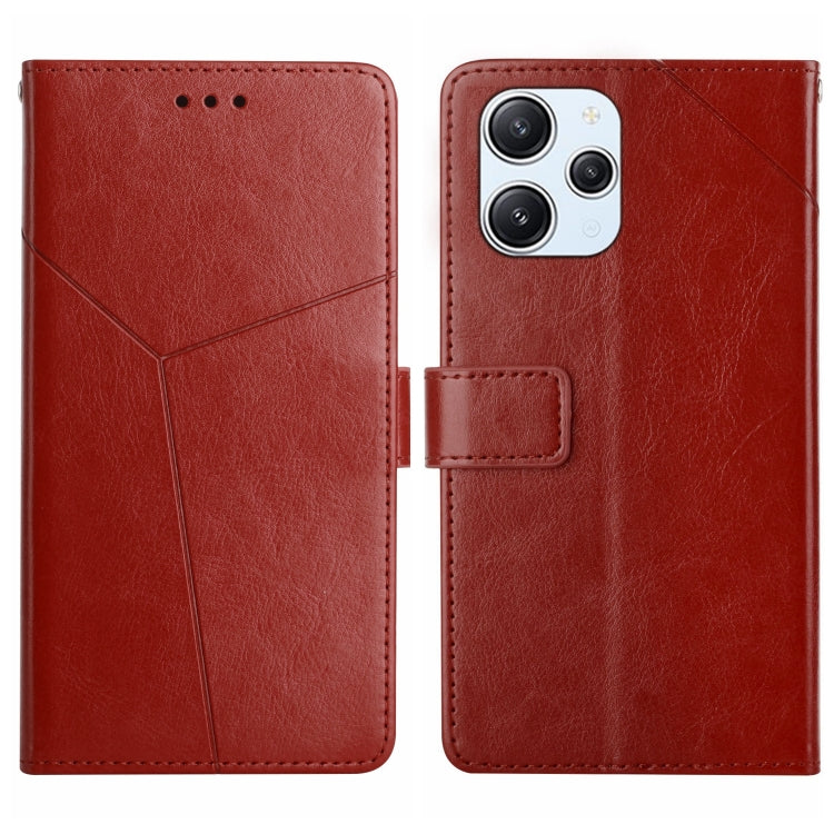 Y-shaped Pattern Flip Leather Phone Case, For Xiaomi Redmi 12 5G, For Xiaomi 13T / 13T Pro, For Xiaomi Redmi 12 4G Global, For Xiaomi Poco F5