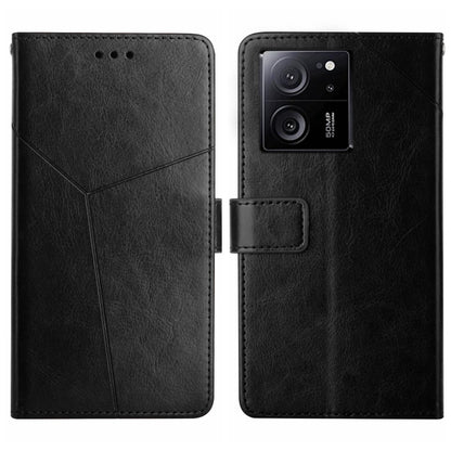 Y-shaped Pattern Flip Leather Phone Case, For Xiaomi Redmi 12 5G, For Xiaomi 13T / 13T Pro, For Xiaomi Redmi 12 4G Global, For Xiaomi Poco F5