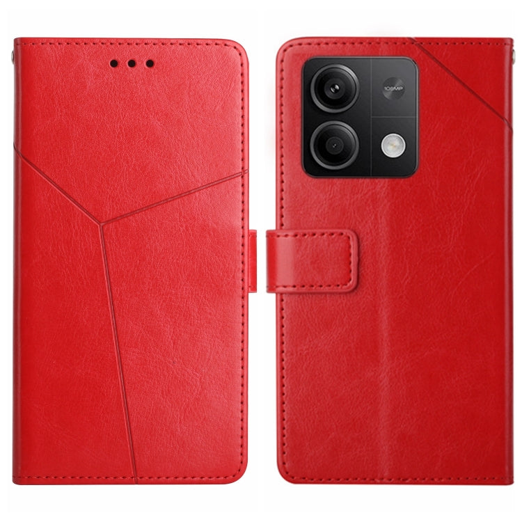 Y-shaped Pattern Flip Leather Phone Case, For Xiaomi Redmi 13 4G Global / 5G Global, For Xiaomi Redmi A3, For Xiaomi Redmi Note 13 4G, For Xiaomi Redmi 13C 5G