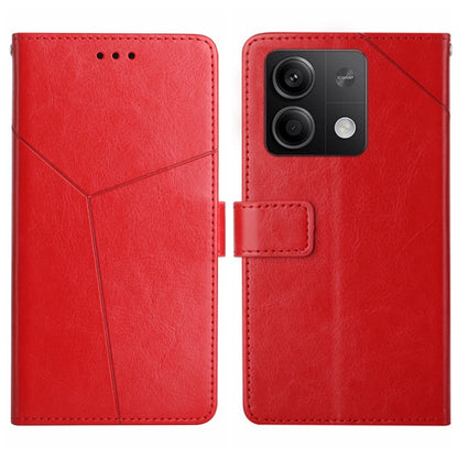 Y-shaped Pattern Flip Leather Phone Case, For Xiaomi Redmi 13 4G Global / 5G Global, For Xiaomi Redmi A3, For Xiaomi Redmi Note 13 4G, For Xiaomi Redmi 13C 5G