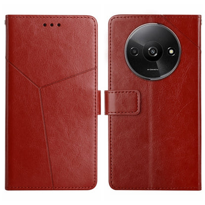 Y-shaped Pattern Flip Leather Phone Case, For Xiaomi Redmi 13 4G Global / 5G Global, For Xiaomi Redmi A3, For Xiaomi Redmi Note 13 4G, For Xiaomi Redmi 13C 5G