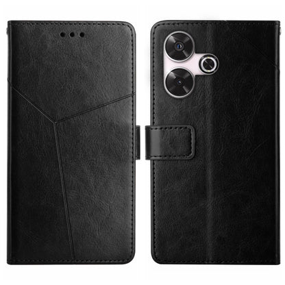 Y-shaped Pattern Flip Leather Phone Case, For Xiaomi Redmi 13 4G Global / 5G Global, For Xiaomi Redmi A3, For Xiaomi Redmi Note 13 4G, For Xiaomi Redmi 13C 5G
