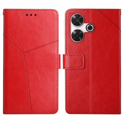 Y-shaped Pattern Flip Leather Phone Case, For Xiaomi Redmi 13 4G Global / 5G Global, For Xiaomi Redmi A3, For Xiaomi Redmi Note 13 4G, For Xiaomi Redmi 13C 5G