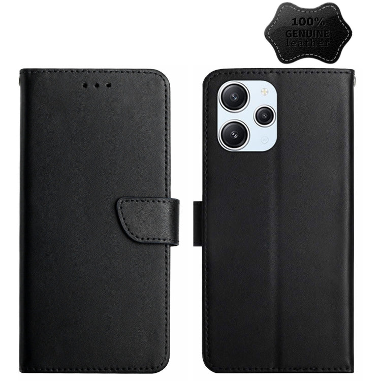 Genuine Leather Fingerprint-proof Flip Phone Case, For Redmi Note 13 Pro 4G / POCO M6 Pro 4G, For Redmi 13 4G Global / 5G Global, For Xiaomi Redmi A3, For Xiaomi Redmi Note 13 Global, For Xiaomi Redmi 13C 5G, For Xiaomi 14 Ultra, For Xiaomi 14 Pro     ...