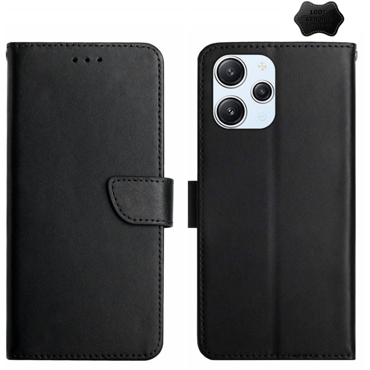 Genuine Leather Fingerprint-proof Flip Phone Case, For Redmi Note 13 Pro 4G / POCO M6 Pro 4G, For Redmi 13 4G Global / 5G Global, For Xiaomi Redmi A3, For Xiaomi Redmi Note 13 Global, For Xiaomi Redmi 13C 5G, For Xiaomi 14 Ultra, For Xiaomi 14 Pro     ...