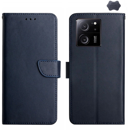 Genuine Leather Fingerprint-proof Flip Phone Case, For Redmi Note 13 Pro 4G / POCO M6 Pro 4G, For Redmi 13 4G Global / 5G Global, For Xiaomi Redmi A3, For Xiaomi Redmi Note 13 Global, For Xiaomi Redmi 13C 5G, For Xiaomi 14 Ultra, For Xiaomi 14 Pro     ...