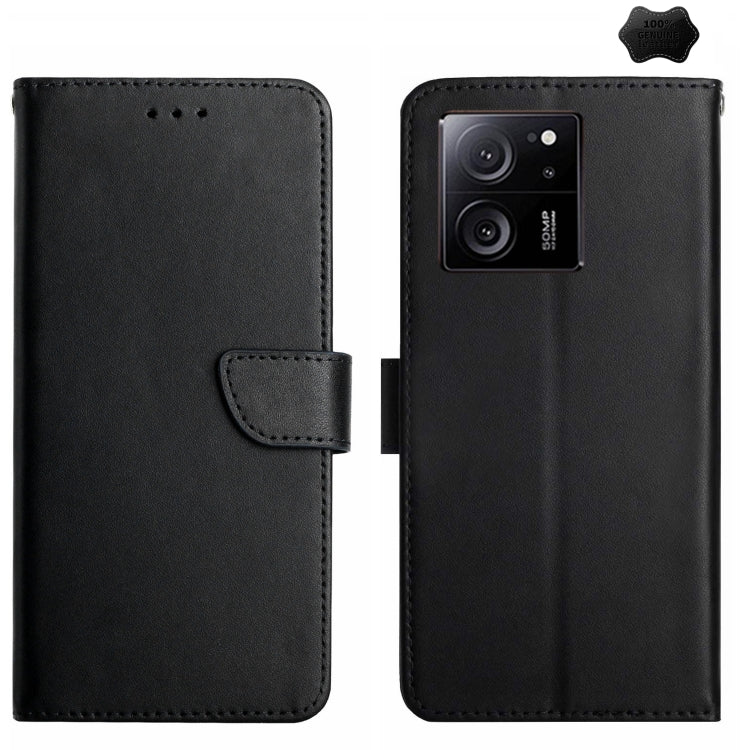 Genuine Leather Fingerprint-proof Flip Phone Case, For Redmi Note 13 Pro 4G / POCO M6 Pro 4G, For Redmi 13 4G Global / 5G Global, For Xiaomi Redmi A3, For Xiaomi Redmi Note 13 Global, For Xiaomi Redmi 13C 5G, For Xiaomi 14 Ultra, For Xiaomi 14 Pro     ...