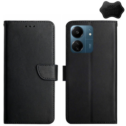 Genuine Leather Fingerprint-proof Flip Phone Case, For Redmi Note 13 Pro 4G / POCO M6 Pro 4G, For Redmi 13 4G Global / 5G Global, For Xiaomi Redmi A3, For Xiaomi Redmi Note 13 Global, For Xiaomi Redmi 13C 5G, For Xiaomi 14 Ultra, For Xiaomi 14 Pro     ...