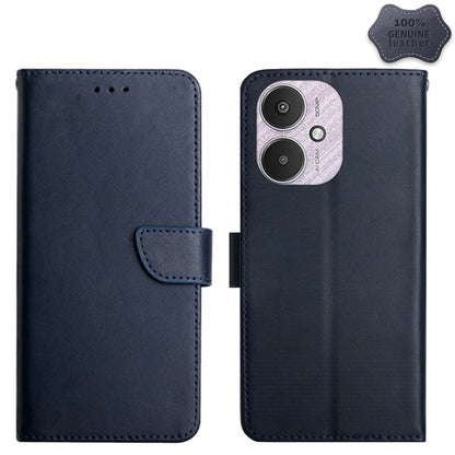 Genuine Leather Fingerprint-proof Flip Phone Case, For Redmi Note 13 Pro 4G / POCO M6 Pro 4G, For Redmi 13 4G Global / 5G Global, For Xiaomi Redmi A3, For Xiaomi Redmi Note 13 Global, For Xiaomi Redmi 13C 5G, For Xiaomi 14 Ultra, For Xiaomi 14 Pro     ...