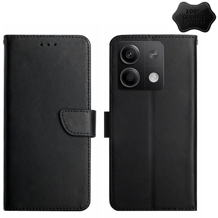 Genuine Leather Fingerprint-proof Flip Phone Case, For Redmi Note 13 Pro 4G / POCO M6 Pro 4G, For Redmi 13 4G Global / 5G Global, For Xiaomi Redmi A3, For Xiaomi Redmi Note 13 Global, For Xiaomi Redmi 13C 5G, For Xiaomi 14 Ultra, For Xiaomi 14 Pro     ...