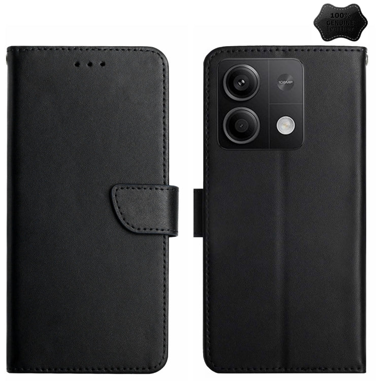 Genuine Leather Fingerprint-proof Flip Phone Case, For Redmi Note 13 Pro 4G / POCO M6 Pro 4G, For Redmi 13 4G Global / 5G Global, For Xiaomi Redmi A3, For Xiaomi Redmi Note 13 Global, For Xiaomi Redmi 13C 5G, For Xiaomi 14 Ultra, For Xiaomi 14 Pro     ...