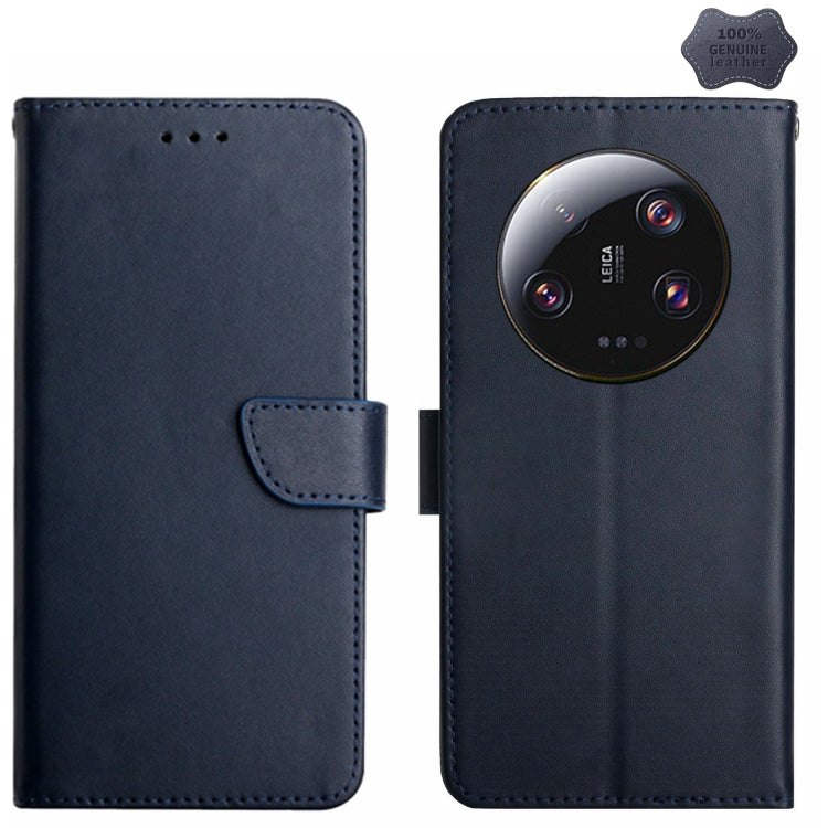Genuine Leather Fingerprint-proof Flip Phone Case, For Redmi Note 13 Pro 4G / POCO M6 Pro 4G, For Redmi 13 4G Global / 5G Global, For Xiaomi Redmi A3, For Xiaomi Redmi Note 13 Global, For Xiaomi Redmi 13C 5G, For Xiaomi 14 Ultra, For Xiaomi 14 Pro     ...