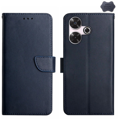 Genuine Leather Fingerprint-proof Flip Phone Case, For Redmi Note 13 Pro 4G / POCO M6 Pro 4G, For Redmi 13 4G Global / 5G Global, For Xiaomi Redmi A3, For Xiaomi Redmi Note 13 Global, For Xiaomi Redmi 13C 5G, For Xiaomi 14 Ultra, For Xiaomi 14 Pro     ...