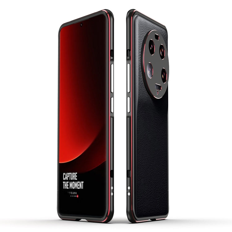 LK Aurora Metal Phone Frame with Lens Cover, For Xiaomi 13 Ultra