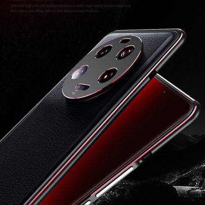 LK Aurora Metal Phone Frame with Lens Cover, For Xiaomi 13 Ultra