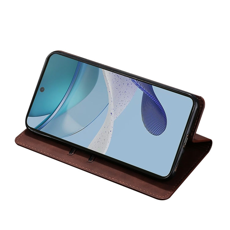 Skin Feel Magnetic Leather Phone Case, For OnePlus Nord CE 3 Lite 5G