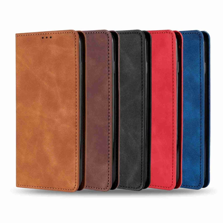 Skin Feel Magnetic Leather Phone Case, For OnePlus Nord CE 3 Lite 5G