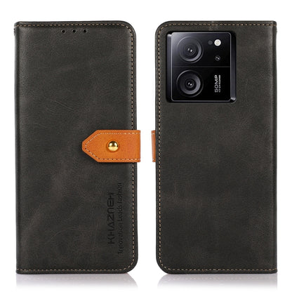 KHAZNEH Cowhide Texture Flip Leather Phone Case, For Xiaomi Redmi Note 13 5G Global, For Xiaomi Redmi 13C, For Xiaomi Redmi Note 13 Pro+ 5G Global, For Xiaomi 13T / Redmi K60 Ultra, For Xiaomi Poco F5 Pro