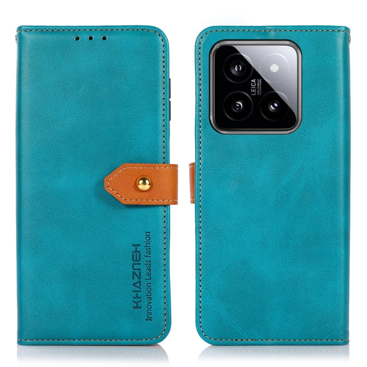 KHAZNEH Cowhide Texture Flip Leather Phone Case, For Xiaomi Redmi K70E / POCO X6 Pro, For Xiaomi Redmi Note 13R Pro, For Xiaomi Redmi Note 13 Pro 5G Global/Poco X6 5G, For Xiaomi 14 Ultra, For Xiaomi 14 Pro, For Xiaomi 14