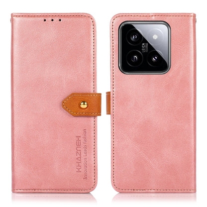 KHAZNEH Cowhide Texture Flip Leather Phone Case, For Xiaomi Redmi K70E / POCO X6 Pro, For Xiaomi Redmi Note 13R Pro, For Xiaomi Redmi Note 13 Pro 5G Global/Poco X6 5G, For Xiaomi 14 Ultra, For Xiaomi 14 Pro, For Xiaomi 14