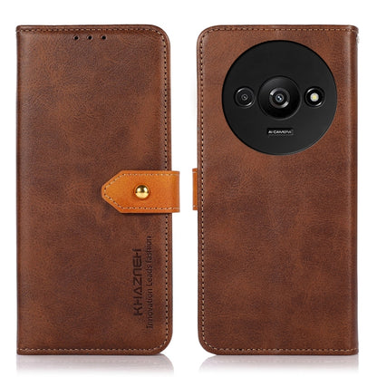 KHAZNEH Cowhide Texture Flip Leather Phone Case, For Xiaomi Poco F6 / Redmi Turbo 3, For Xiaomi Poco F6 Pro, For Xiaomi Redmi K70 5G / K70 Pro 5G, For Xiaomi Redmi A3, For Xiaomi Redmi Note 13 Pro 4G / POCO M6 Pro, For Xiaomi Redmi Note 13 4G