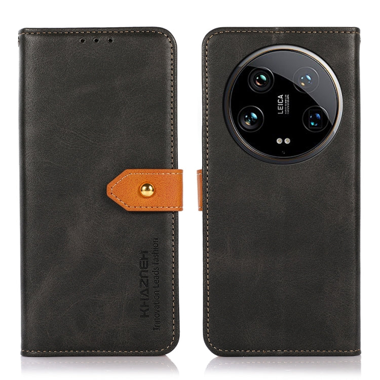 KHAZNEH Cowhide Texture Flip Leather Phone Case, For Xiaomi Redmi K70E / POCO X6 Pro, For Xiaomi Redmi Note 13R Pro, For Xiaomi Redmi Note 13 Pro 5G Global/Poco X6 5G, For Xiaomi 14 Ultra, For Xiaomi 14 Pro, For Xiaomi 14