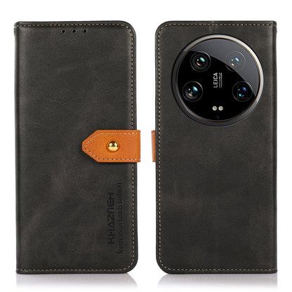 KHAZNEH Cowhide Texture Flip Leather Phone Case, For Xiaomi Redmi K70E / POCO X6 Pro, For Xiaomi Redmi Note 13R Pro, For Xiaomi Redmi Note 13 Pro 5G Global/Poco X6 5G, For Xiaomi 14 Ultra, For Xiaomi 14 Pro, For Xiaomi 14