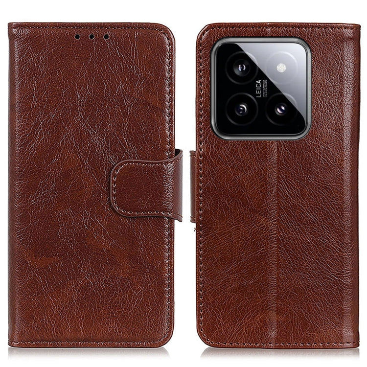 Nappa Texture Horizontal Flip Leather Phone Case, For Xiaomi Redmi Note 13 Pro 5G Global/Poco X6 5G, For Xiaomi 14 Ultra, For Xiaomi 14 Pro, For Xiaomi 14, For Xiaomi Redmi Note 13 5G Global, For Xiaomi Redmi Note 13 Pro+ 5G Global