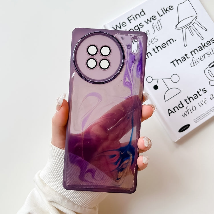 Oil Painting Electroplating TPU Phone Case, For vivo X80, For vivo X90, For vivo X90 Pro, For vivo X90 Pro+