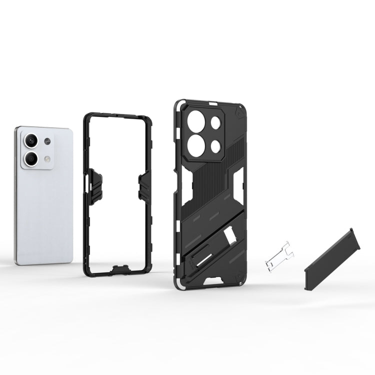 Punk Armor 2 in 1 PC + TPU Phone Case, For Xiaomi Redmi Note 13 5G, For Xiaomi Redmi Note 13 Pro+ 5G, For Xiaomi Redmi Note 13 Pro 5G
