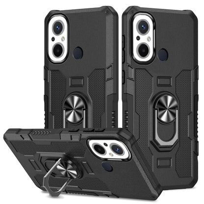 Ring Holder Armor Hybrid Phone Case, For Xiaomi Redmi 12C 4G, For Xiaomi Redmi Note 12 5G Global, For Xiaomi Redmi Note 12 Pro Global