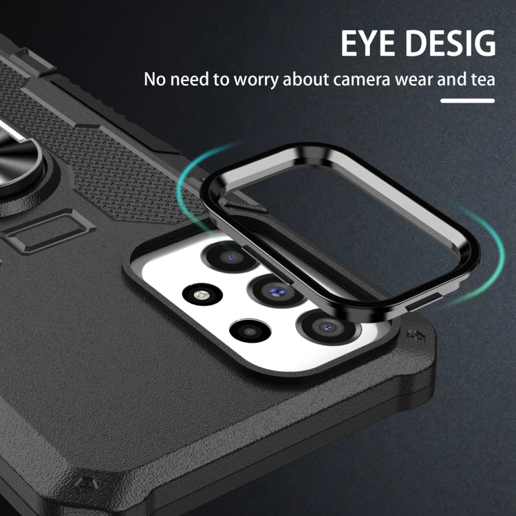 Ring Holder Armor Hybrid Phone Case, For Xiaomi Redmi 12C 4G, For Xiaomi Redmi Note 12 5G Global, For Xiaomi Redmi Note 12 Pro Global
