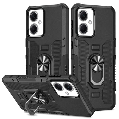 Ring Holder Armor Hybrid Phone Case, For Xiaomi Redmi 12C 4G, For Xiaomi Redmi Note 12 5G Global, For Xiaomi Redmi Note 12 Pro Global