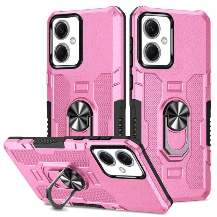 Ring Holder Armor Hybrid Phone Case, For Xiaomi Redmi 12C 4G, For Xiaomi Redmi Note 12 5G Global, For Xiaomi Redmi Note 12 Pro Global