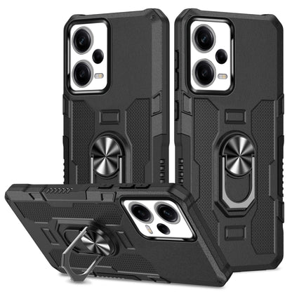 Ring Holder Armor Hybrid Phone Case, For Xiaomi Redmi 12C 4G, For Xiaomi Redmi Note 12 5G Global, For Xiaomi Redmi Note 12 Pro Global