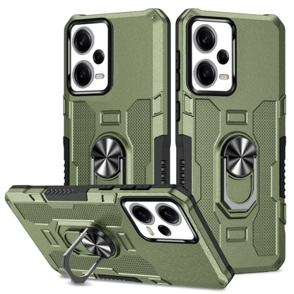 Ring Holder Armor Hybrid Phone Case, For Xiaomi Redmi 12C 4G, For Xiaomi Redmi Note 12 5G Global, For Xiaomi Redmi Note 12 Pro Global