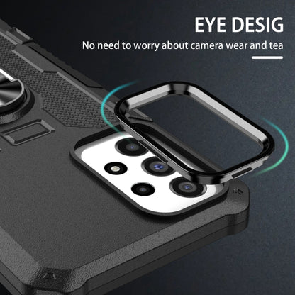 Ring Holder Armor Hybrid Phone Case, For OPPO A17