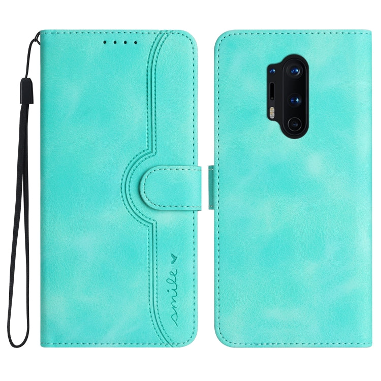 Heart Pattern Skin Feel Leather Phone Case, For OnePlus 9 Pro, For OnePlus 9, For OnePlus 8 Pro