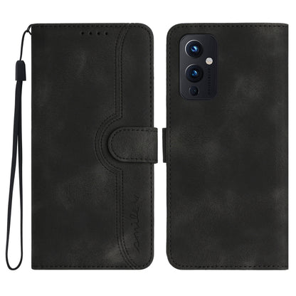 Heart Pattern Skin Feel Leather Phone Case, For OnePlus 9 Pro, For OnePlus 9, For OnePlus 8 Pro