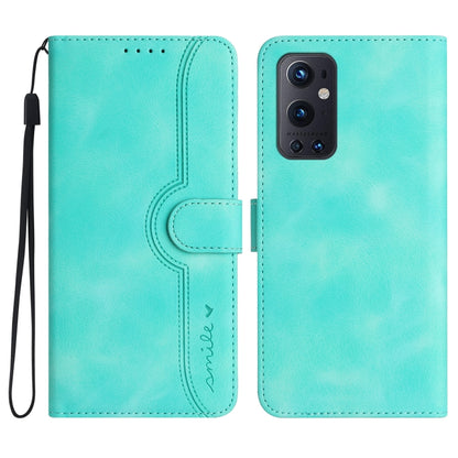 Heart Pattern Skin Feel Leather Phone Case, For OnePlus 9 Pro, For OnePlus 9, For OnePlus 8 Pro