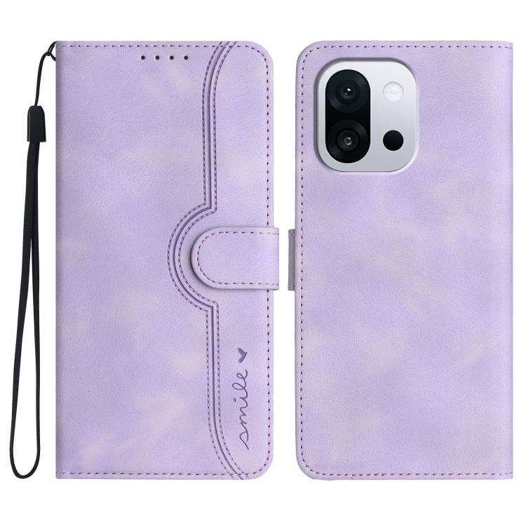 Heart Pattern Skin Feel Leather Phone Case, For OnePlus Turbo 6 / 6V, For OnePlus Ace 6, For OnePlus 15, For OnePlus 13T