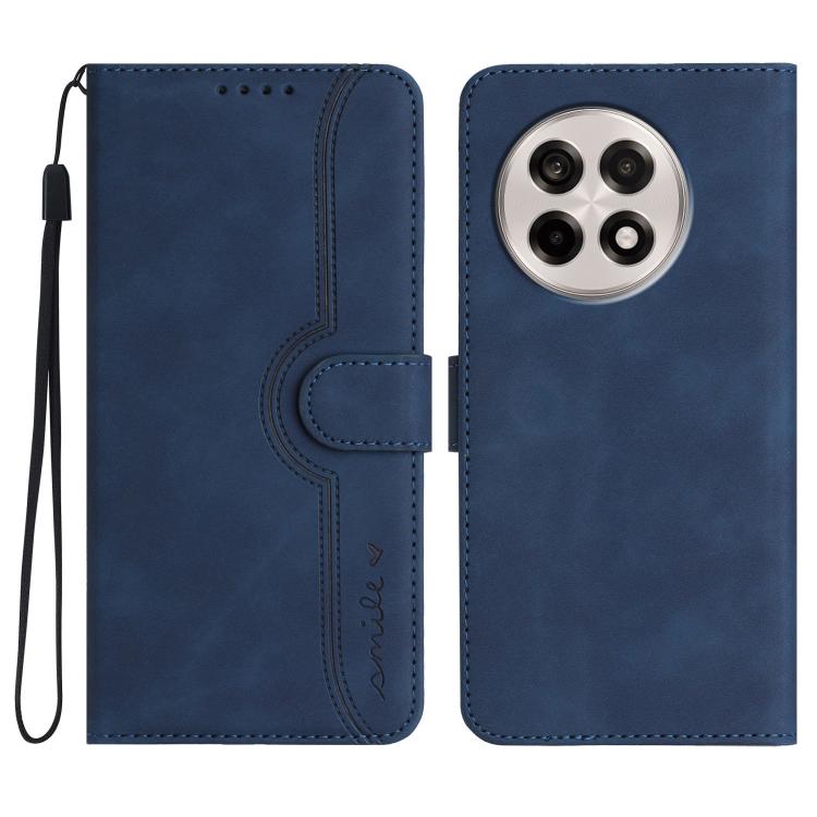 Heart Pattern Skin Feel Leather Phone Case, For OnePlus Ace 5 / 13R Global, For OnePlus 12, For OnePlus Ace 2V, For OnePlus Nord 2 5G